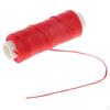 1 Roll 0.8mm 25 Meters Flat Waxed Thread for Leather Sewing Crafts Hand Stitching and