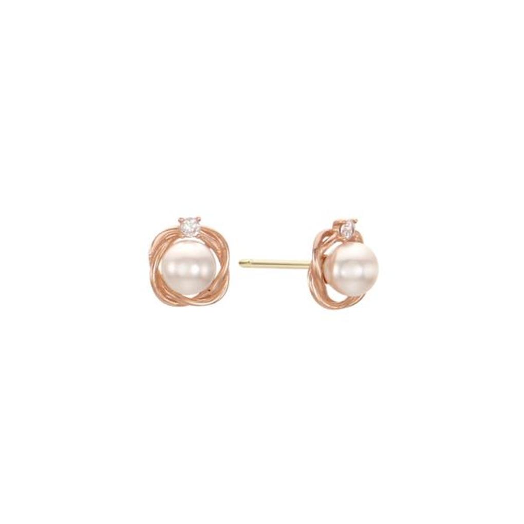 LLOYD Flower Volume Pierced Earrings LPFK4V02T