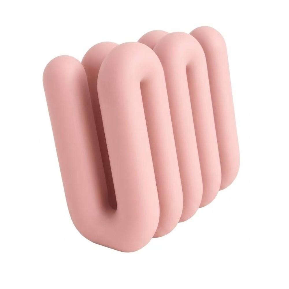 3D Printed Wavy Laptop Stand Ergonomic Desk Organizer Table File Rack Office, Cultural