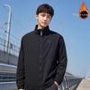 Puma FW25 Удобная куртка на молнии с логотипом и воротником-стойкой, унисекс, 635954-01