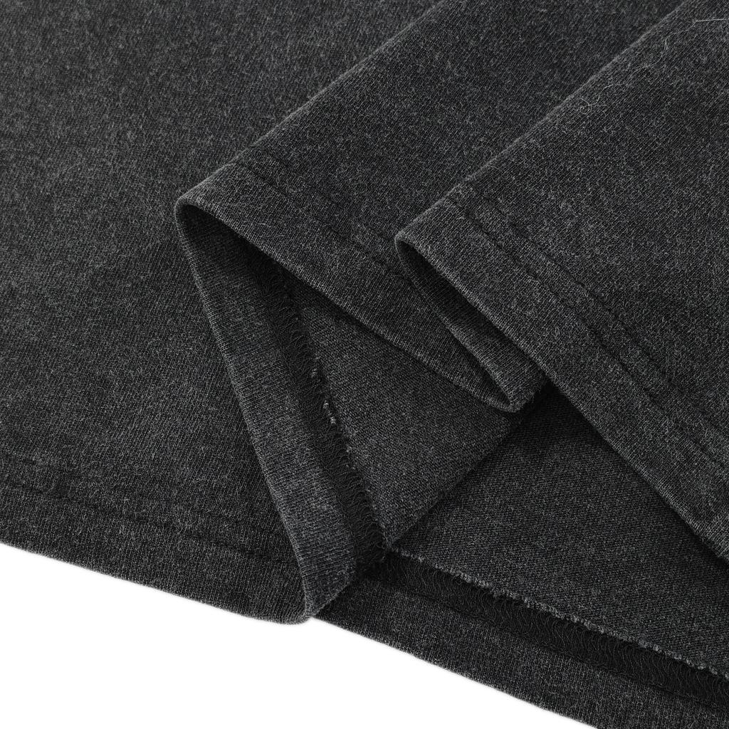 Streetwear Funny Graphic T-Shirt Cotton Washed Black Tshirt Unisex Tops Tees Summer Short Sleeves T Shirt