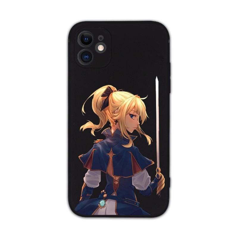 Cute Girl Jean Genshin Phone Case For IPhone 14 11 12 13 Pro Max X XR XSMax 6 6S 7 8 Plus SE 2022 Soft Square Color Phone Cover