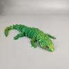 3D Lizard Simulation Model Action Toy Desktop Decor Realistic Looking Vibrant Color Animal Theme Lizard Fidget Toy Photography Prop