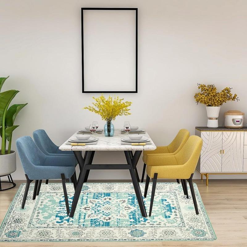 Ковры для гостиной, спальни, ковер в этническом стиле, винтажный восточный декор для дома, персидский ковер, противоскользящий коврик для прихожей, ванной комнаты