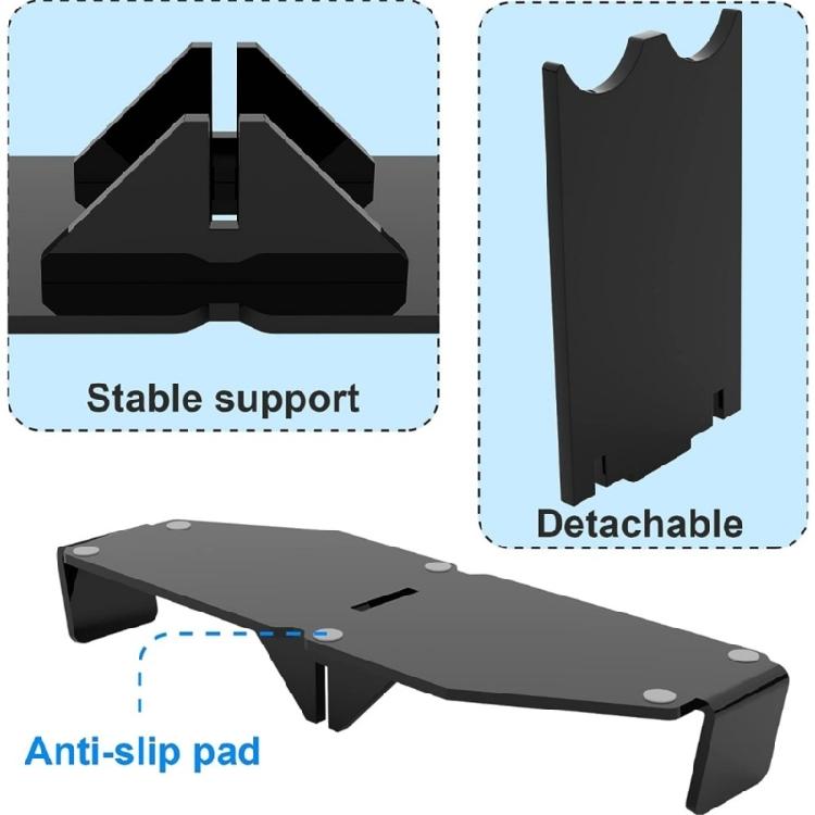 Decorative Sword Display Stand Acrylic Lightsaber Holder Horizontallly Holder