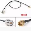 50cm RG58 Cable SMA Male Plug To SO239 BHF Female Jack Straight Pigtail 20 Inch