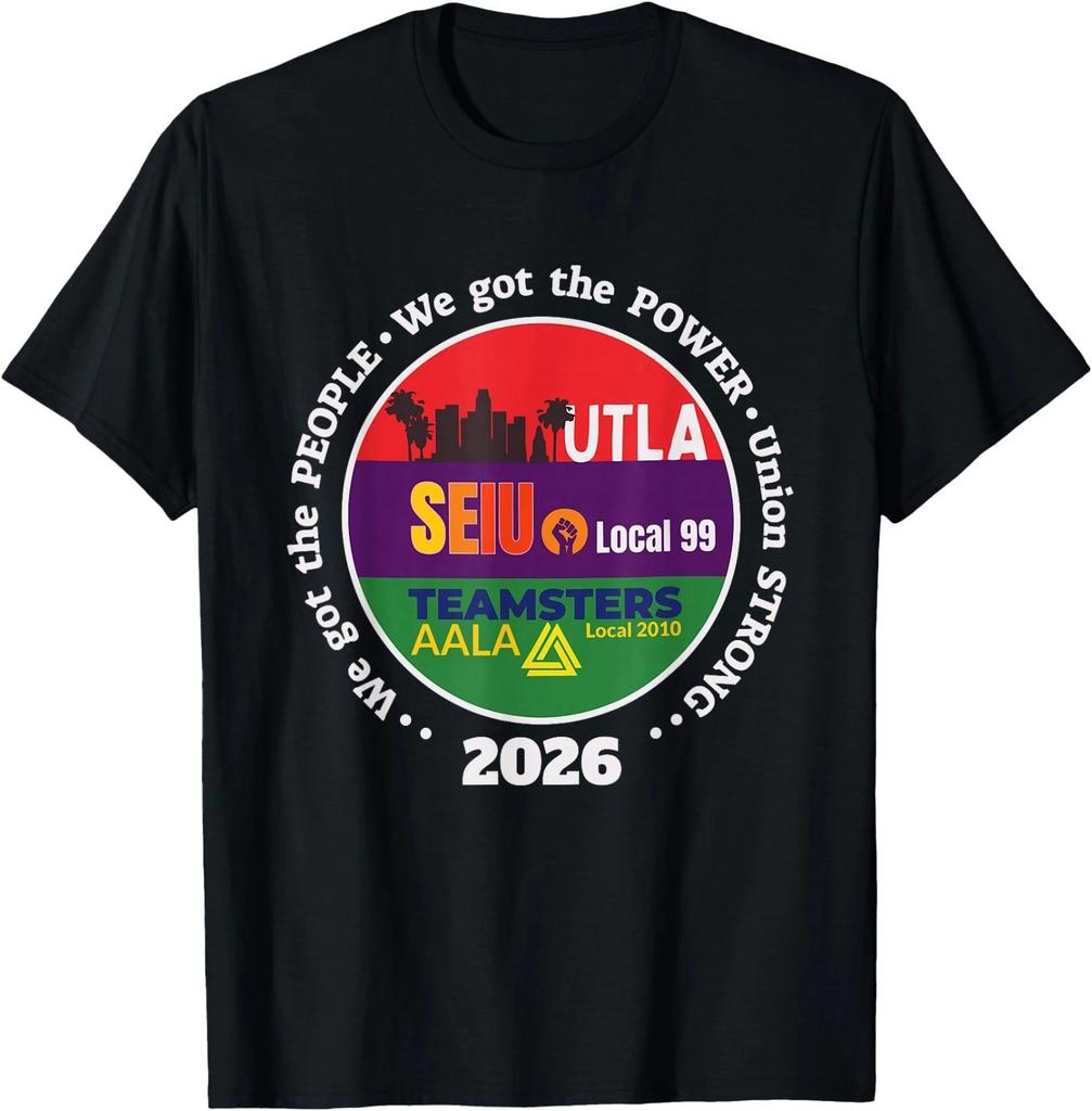 Рабочее движение UTLA SEIU AALA У нас есть люди Женская Мужская Футболка