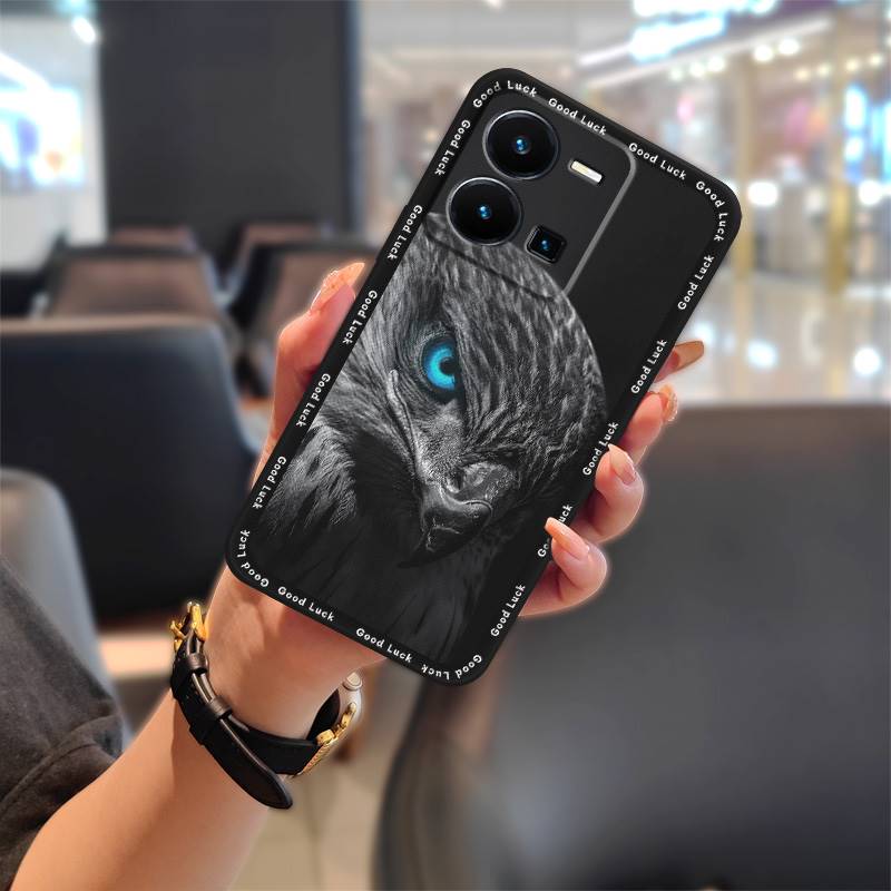 Cartoon Shockproof Phone Case For VIVO Y35 4G 2022 Anti-dust TPU Cover Waterproof Soft case Full wrap Silicone Cute