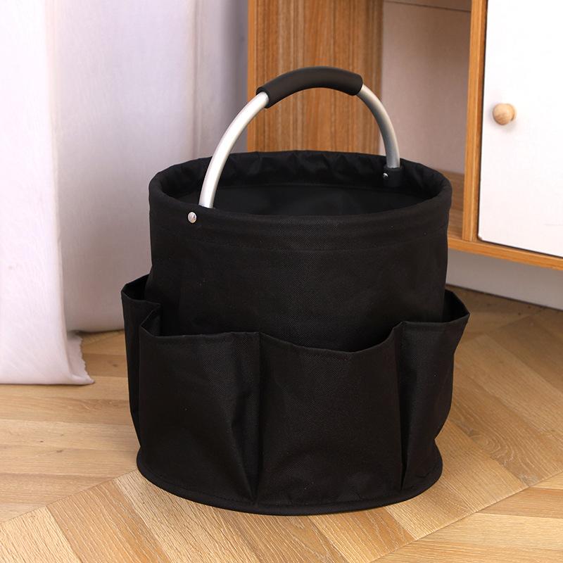 Большая сумка-органайзер для хранения, складная корзина, сумка-тоут для пикника, уличный органайзер для уборки с ручкой, сумка для инструментов, чистящие средства