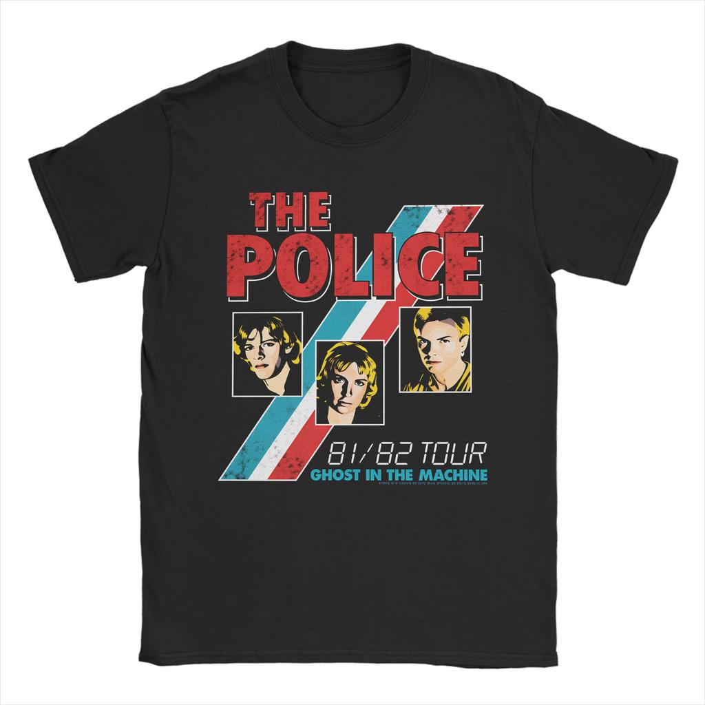 Men Synchronicity The Police T Shirt Cotton Clothes Awesome Short Sleeve Round Neck Tees Birthday Present TShirts