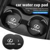 EAV3 2026 Hot Interior Stickers For Lexus CT ES GS NX IS250 CT200h IS300h ES300h ERX400h NX300h 2Pcs Carbon Fiber Car Water Slot Non-