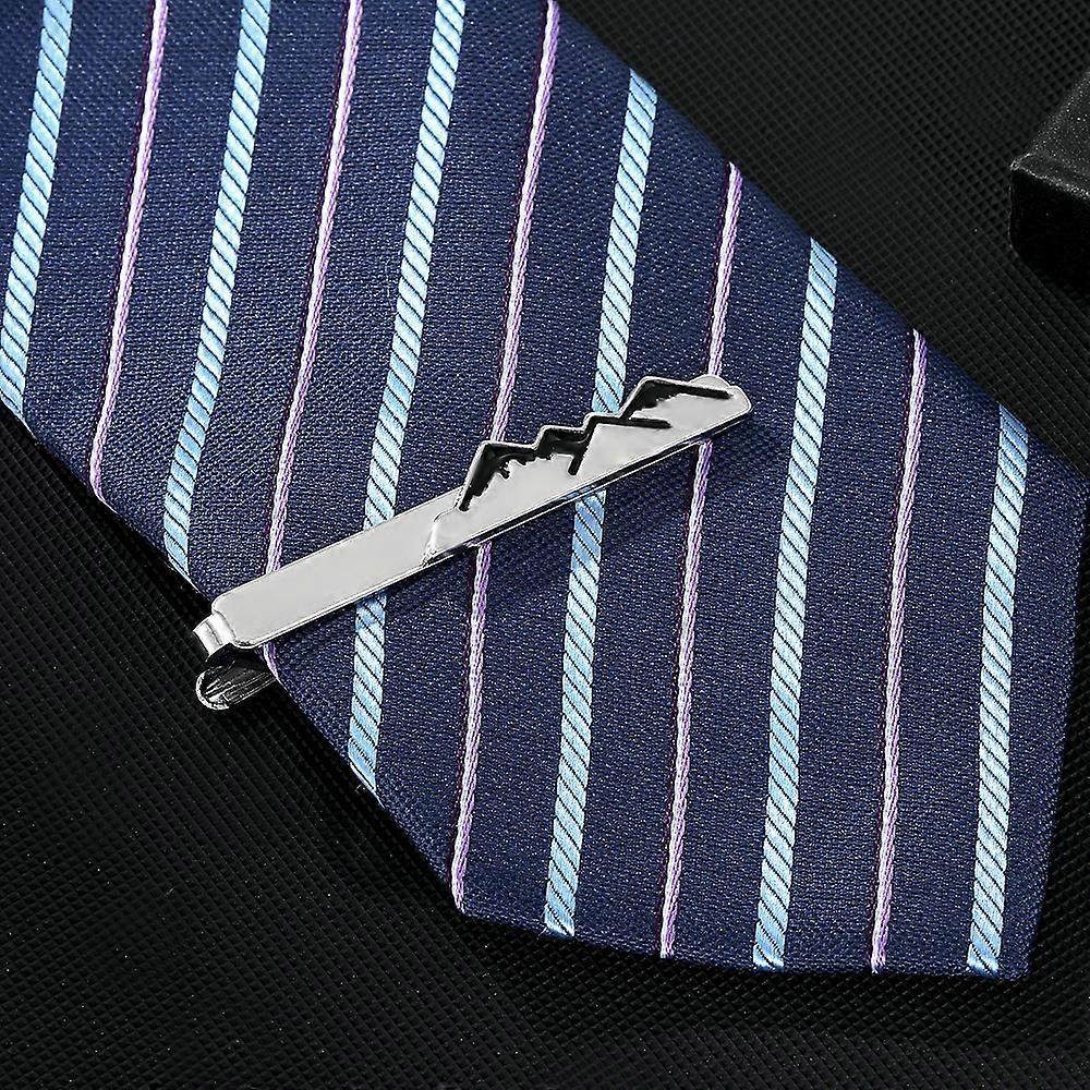 Stylish Men's French Casual Business Shirt Tie Clip T1058