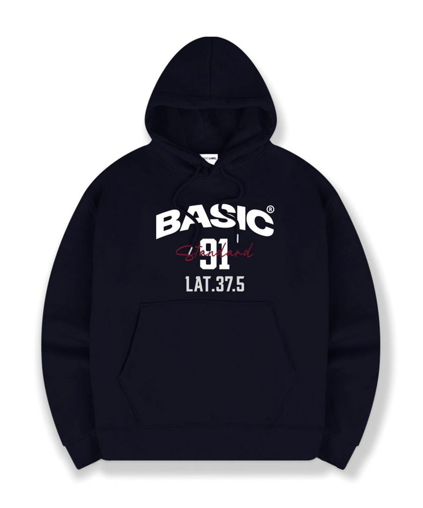 BASIC LABEL 91 Базовое оверсайз худи 5 цветов [Blbi_1004]