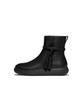 Fitflop [Iq-Comff] Women'S Leather Tassel Short Boots - All Black (Ft59K2B125)