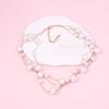 Korean version of Super Immortal Princess niche design pearl multi-layer collarbone chain, Xiaoxiangfeng irregular size pearl bracelet
