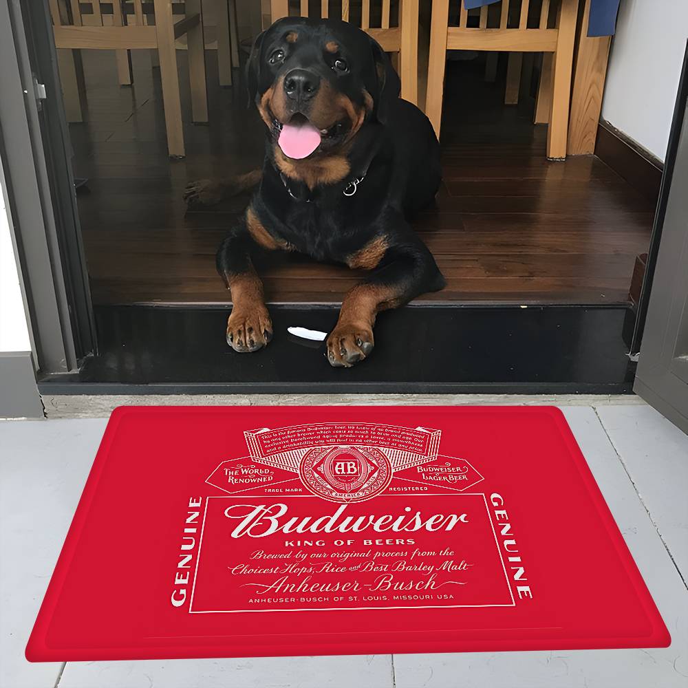 Король пива B-Budweiser Коврик для пола INS Стиль Мягкий Коврик для пола в спальню Дом Прачечная Коврик Противоскользящие Бытовые Ковры