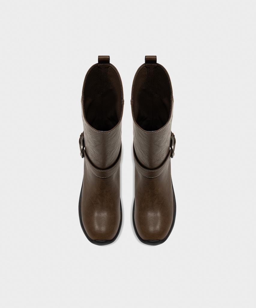 Khiho Полусапоги Mid Boots Коричневые