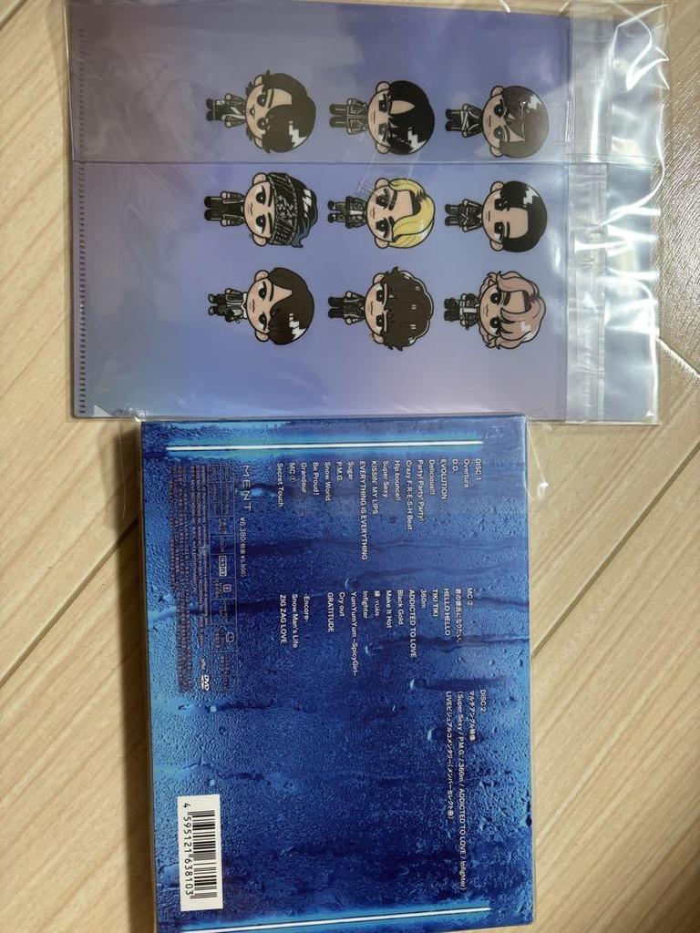 [USED] Snow Man "Mania" album regular edition with bonus clear file