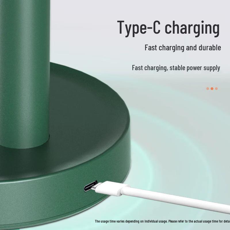 Jingxin Portable USB Rechargeable Folding Desk Fan