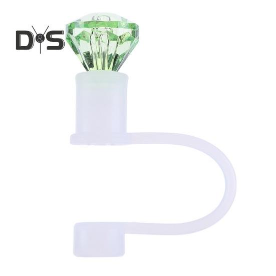 Силиконовые колпачки для соломинок, герметичные, многоразовые, экологически чистые, пыленепроницаемые, для стаканов объемом 30/40 унций, аксессуары, искусственные алмазные заглушки для стаканов