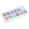 12-цветный набор пигментов для акварели перламутрового цвета, портативные краски для рисования, художественные принадлежности, 12 цветов