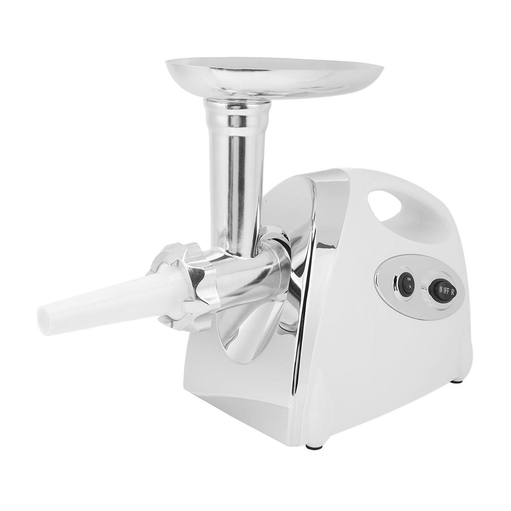 Домашняя электрическая многофункциональная автоматическая мясорубка Высокомощная белая мясорубка