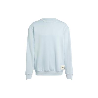 Толстовка Lounge Fleece с длинным рукавом для мужчин, светло-голубая IM0489