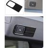 For Changan UNIV UNI-V  + Car Styling Window Control Panel Air Vent Outlet Gear Cover Trim Stainless Steel Black Interior