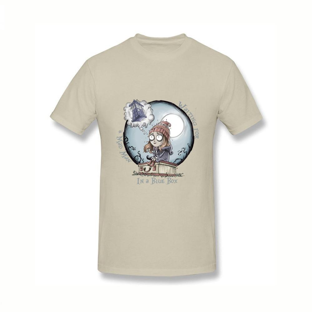 Homme Short Sleeve Tee Shirts The Girl Who Waited Dr Who Men S