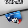 Auto Sun Visor Glasses Box Sunglasses Clip Card Ticket Holder Stand For BMW 1 2 3 4 5 6 7 8 Series GT X1 X2 X3 X4 X5 X6 X7 IX3