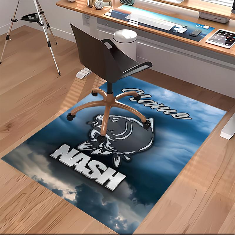 Custom personalization Nash logo Print Area Rug - Soft, Washable Non-Slip Indoor Mat,Living Room,Home&Office Decorative Rug