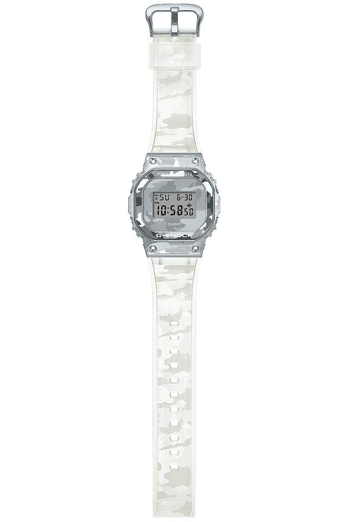 Casio Серия Skeleton Camouflage Прозрачные G-Shock GM-5600SCM-1JF Мужские часы,