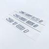 Новые цифры и буквы шрифта 316i 318i 320i 325i 328i 330i 340i GT ABS эмблема для BMW 3 серии E90 E46 F30 логотип багажника автомобиля