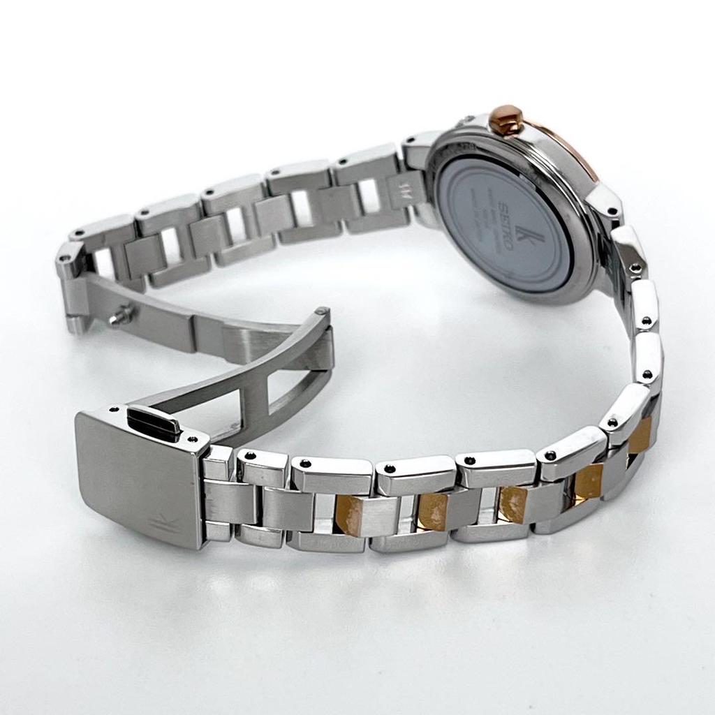 [USED] Seiko Rukia Women's Watch, Working, Radio-Controlled Solar, S2162