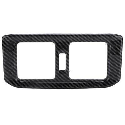 Задняя крышка воздухозаборника кондиционера, декоративная панель в стиле углеродного волокна, замена для RAV4
