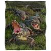 JQ Licensing Jlo Silky Alligator Supersoft Blanket