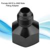 Aluminum Alloy Female AN10 To AN6 Male Flare Reducer Fuel Line Oil Hose Fitting Adapter Black