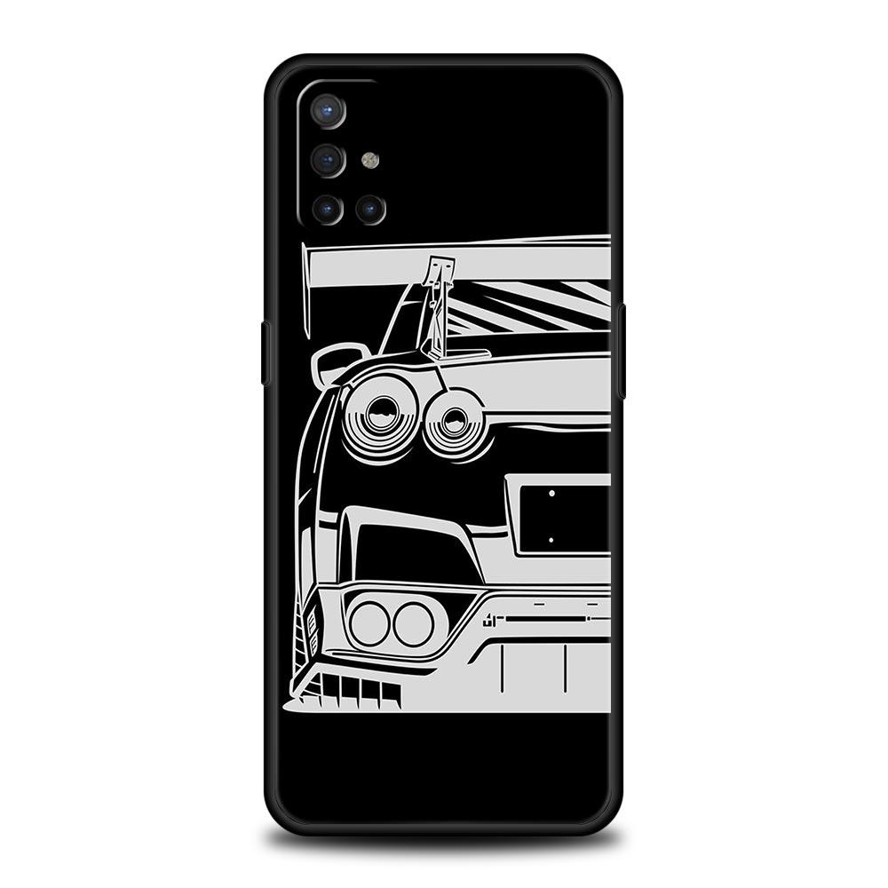 Япония JDM Спортивный Автомобиль Чехол для Телефона Для OnePlus 10 9 Pro 9T 10R 9R 9RT 8T 8 7 6T 7T Nord 2T CE 2 5G N200 N10 N100 Силиконовая Крышка