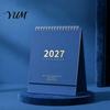 Hardcover Table Calendar Desk 2026-2027, Oct 2026-Dec 2027 14-Month Calendar, Large Academic Planner for Students Desktop Planning, Organizing