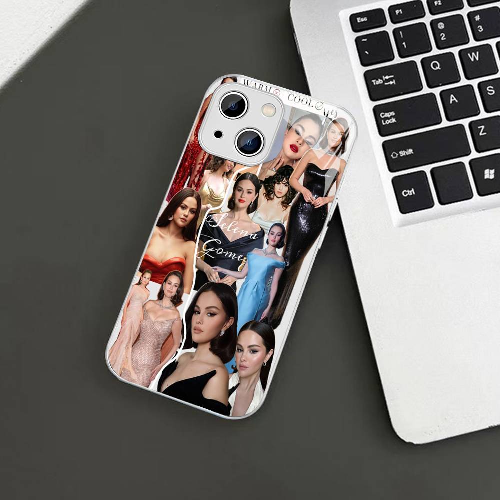 Певица Селена Гомес Закаленное Стекло Для Iphone 14 13 12 11 Pro Mini XS MAX 14Plus X XS XR Чехлы