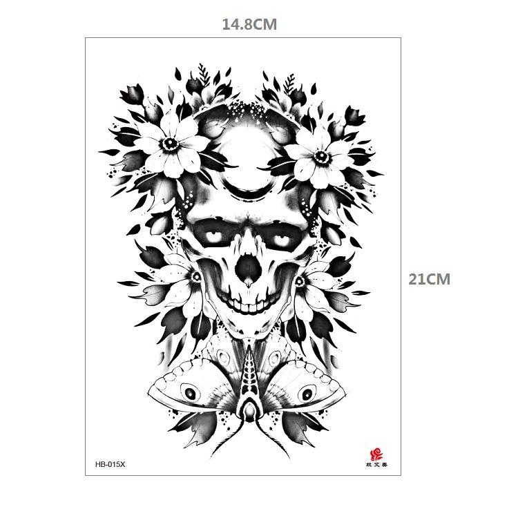 Наклейка с рисунком животного, тигр, лев, леопард, половина руки, рисунок Hb, набор для переноса воды, имитация наклейки