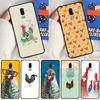 Чехол для телефона с изображением курицы, несушки, петуха для Samsung Galaxy J7 J5 J3 2017 A3 A5 J1 2016 J4 J6 A6 A8 Plus J8 A9 2018