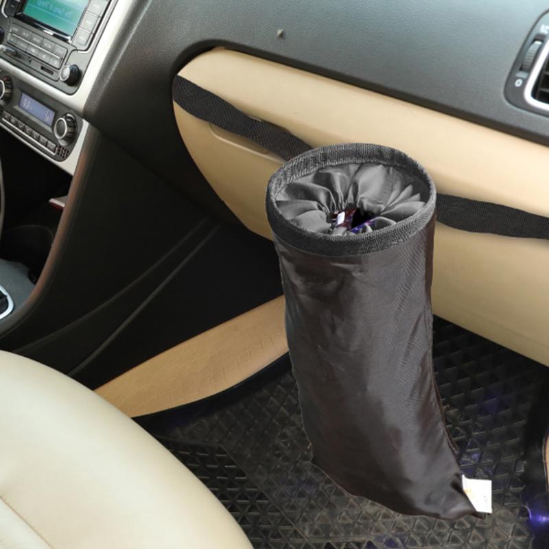 Multifunctional Car Seat Back Trash Holder Hang Litter Bag Garbage Storage Rubbish Container Oxford Cloth Car Waste Bins Cleaning Tools