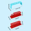 Practical Test Tube Rack Plastic Test Tube Holder Multi Purpose Experiment Shelf  Lab Supply