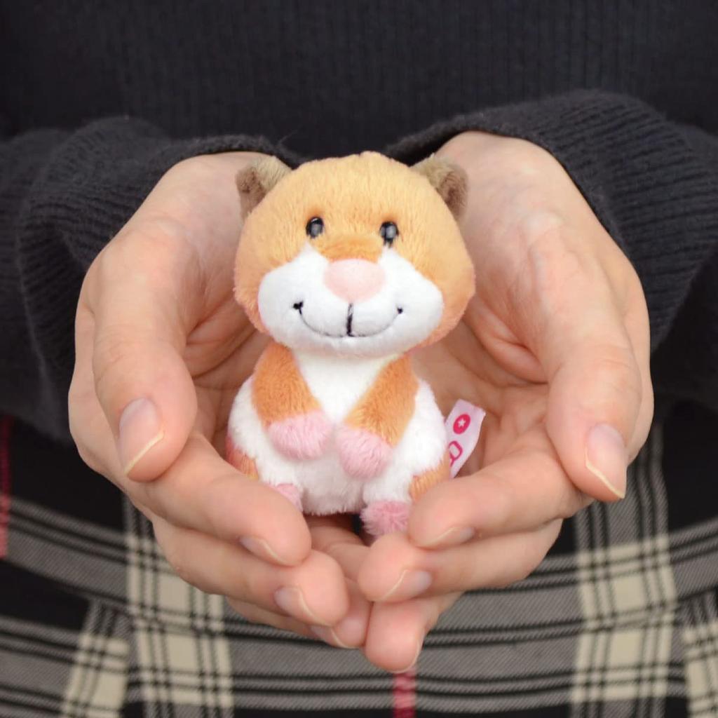 NICI Hamster Keychain, 10cm Brown, BB Bean Bag, Kids, W5 x D5 x H12cm