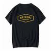 Mathews Archery Shield T-shirt Medium Long Sleeve or Short Sleeve Retro Wash Street Fashion Comfortable Fashion Casual Tops