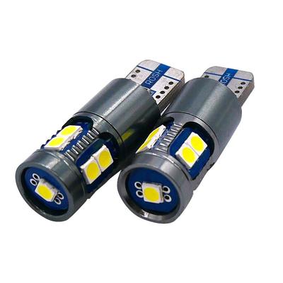 Светодиодные лампы T10 22W2 Shingen T10 SMD, 9 рядов, белые, 6500K, комплект из 2 штук, неполярные