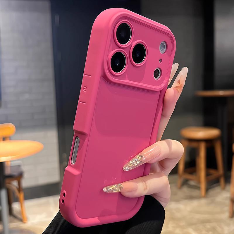 Camera Protection Candy Color Silicone Soft Case For iPhone 11 12 13 14 Plus 15 16 17 Pro Max XR XS X 7 8 SE2 Matte Bumper Cover