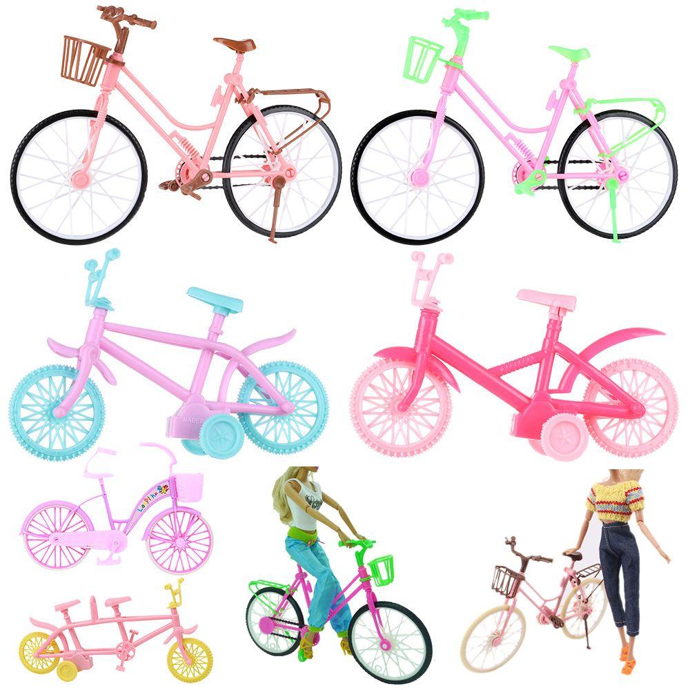 Multicolor Outdoor Sports Miniature Bike Dollhouse Accessories Doll Bicycle Cycling Scene Model