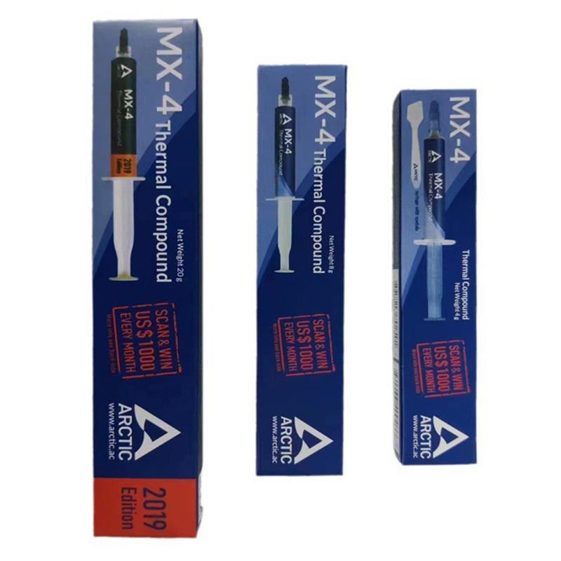 MX4 4G 8G 20G Термопаста для процессора CPU Термосмазка для процессора CPU GPU Принтера Радиатора Охлаждения Охладителя Состав Силиконовый